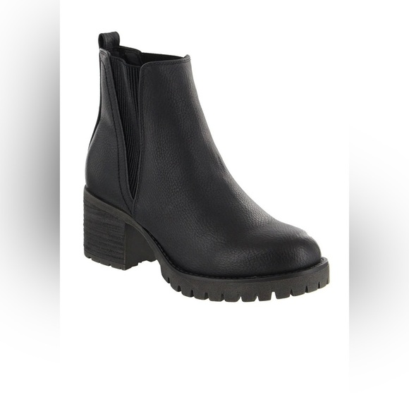 MIA Black Chunky Heel Jody Bootie in Black Women’s size 9 - Picture 7 of 14